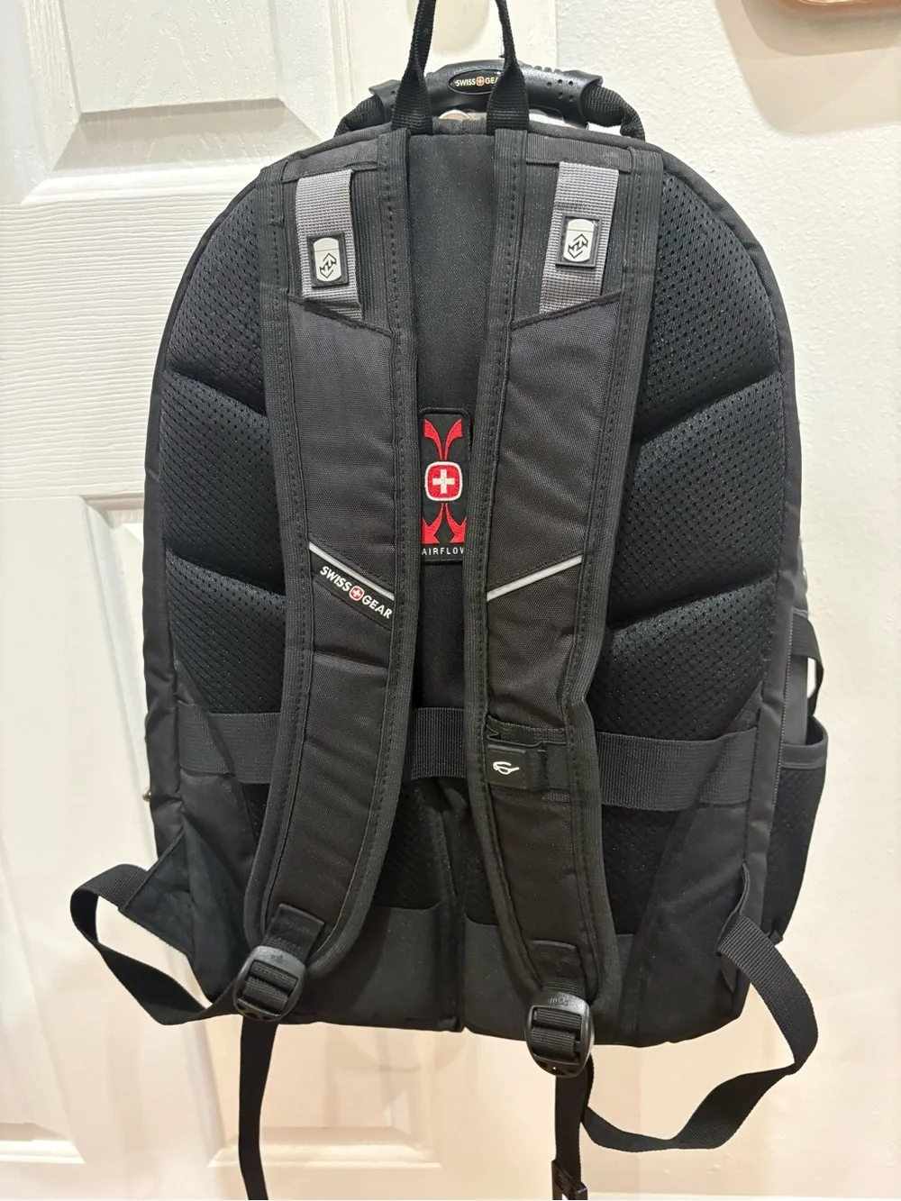 SwissGear Black and Gray Laptop Backpack with Organizer